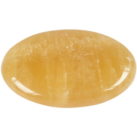 Galet Calcite Orange - Pièce de 3 x 4.5 cm