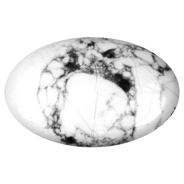 Galet Magnésite - Pièce de 3 x 4.5 cm