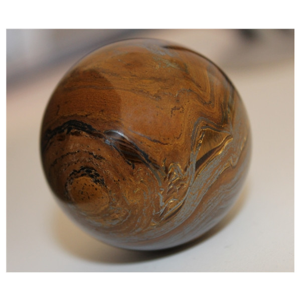 Sphère oeil de Tigre - Pièce de 40 mm