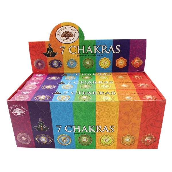 Encens Green Tree 7 Chakras - 15 grs