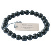 Bracelet Shungite Perles rondes 8 mm