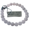 Bracelet Quartz Rose Perles rondes facettées