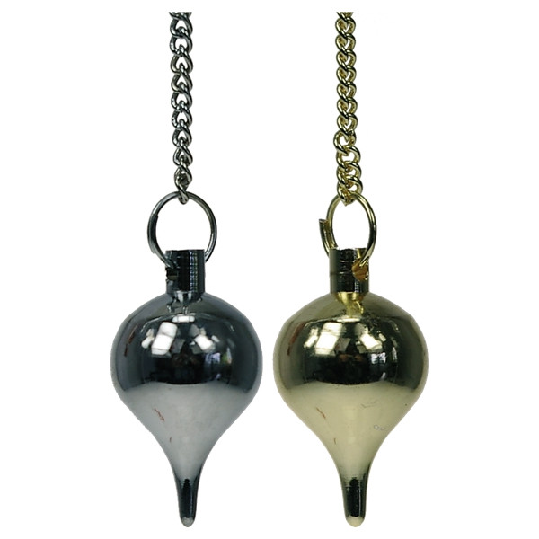 Mix Pendules Goutte - Métal Doré et Chromé