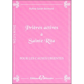 Prières actives à Sainte Rita - Pour les causes urgentes