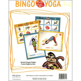 Bingo Yoga pour les enfants - Jeux et postures