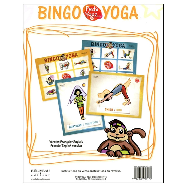 Bingo Yoga pour les enfants - Jeux et postures
