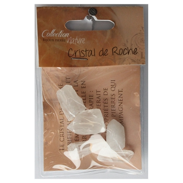 Sachet pierres brutes - Cristal de roche